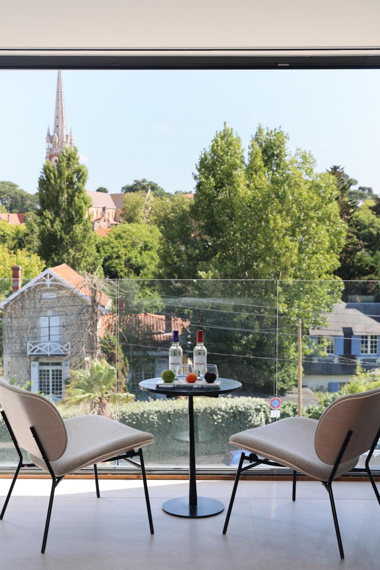 Les Vagues Hotel & Spa Аркашон Екстериор снимка